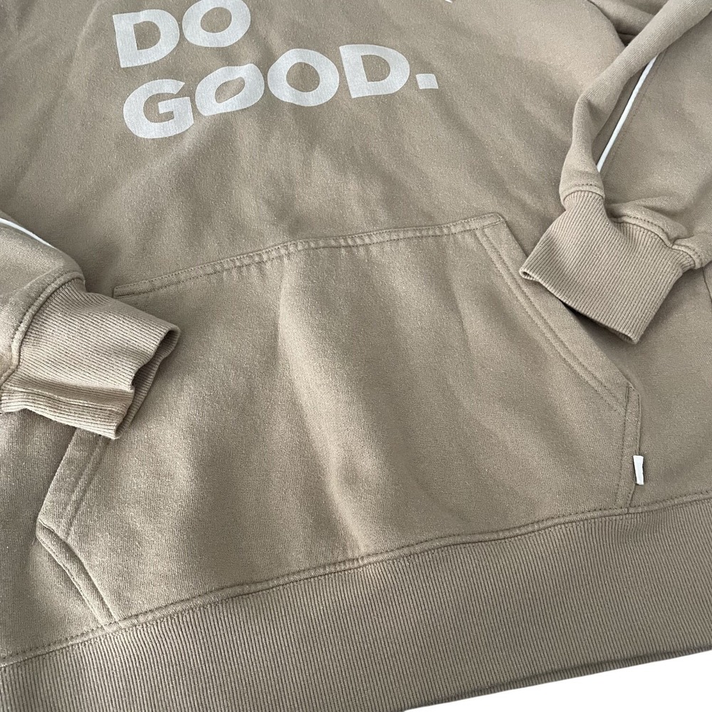 Cotopaxi Men's Do Good Organic Pullover‎ Hoodie Desert Tan | Size Small - Picture 8 of 10